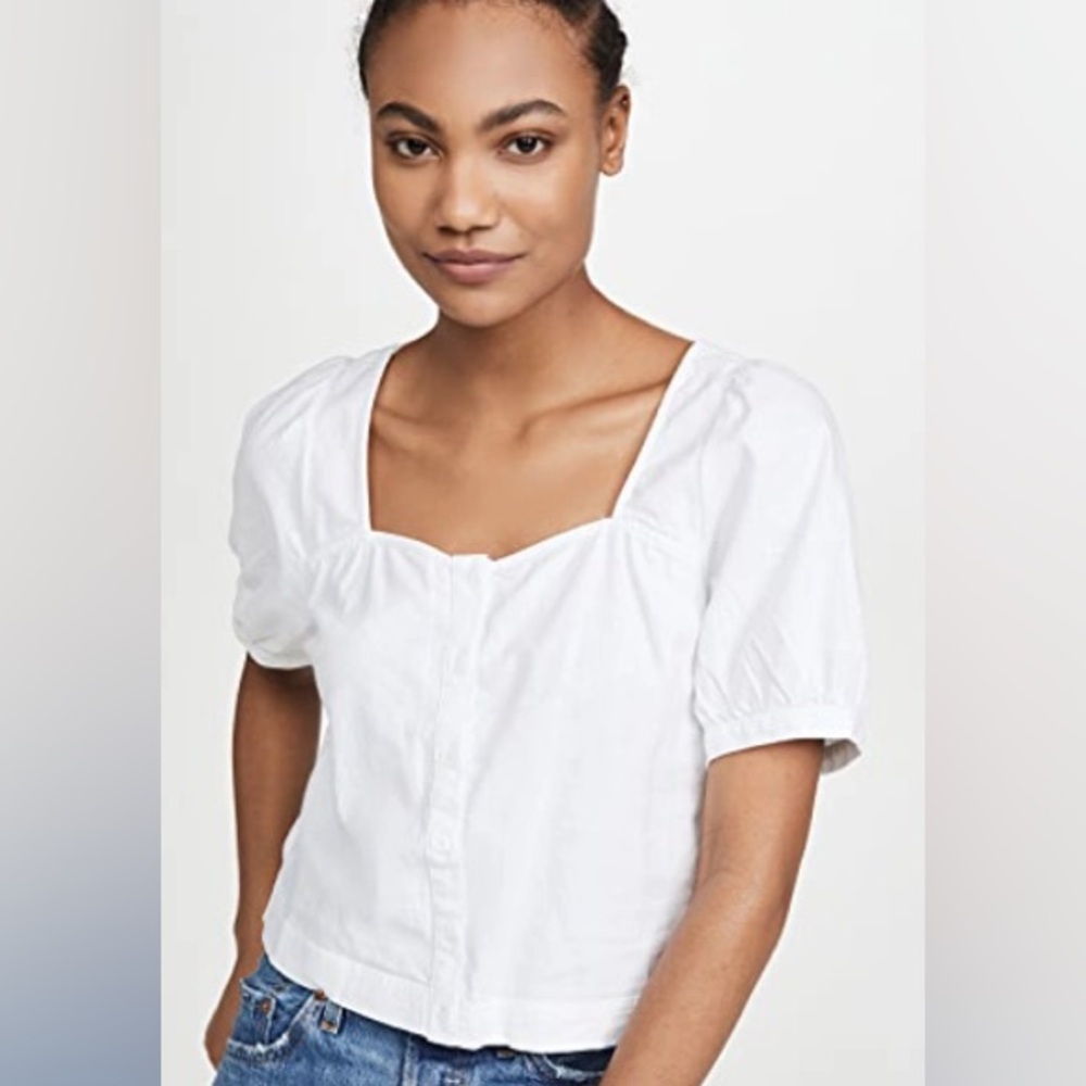 Levi’s Simone Top in White | Sz M